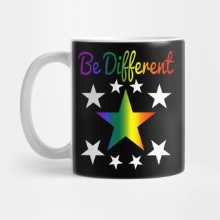 Pride star rainbow colors Mug